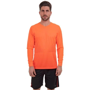 Форма футбольна комплект лонгслів і шорти SP-Sport CO-1908-1 XL помаранчевий-чорний