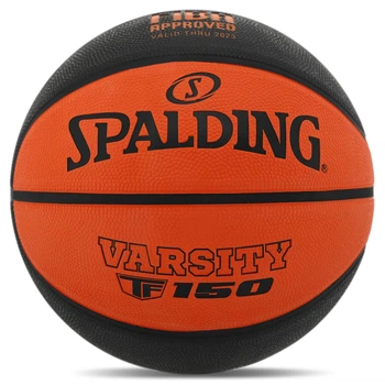 Мяч баскетбольный резиновый SPALDING 84621Z VARSITY FIBA TF 150 №6 оранжевый-черный