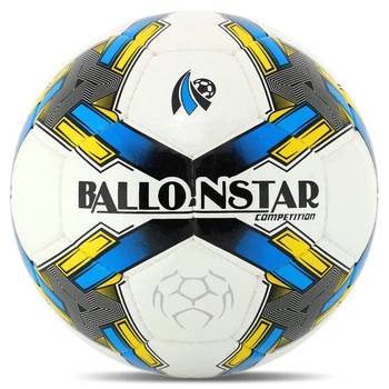 Мяч футбольный BALLONSTAR FB-4415 №5 белый-синий