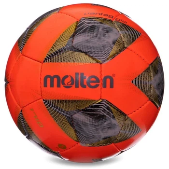 Мяч футбольный MOLTEN F5A1711 №5 PVC оранжевый