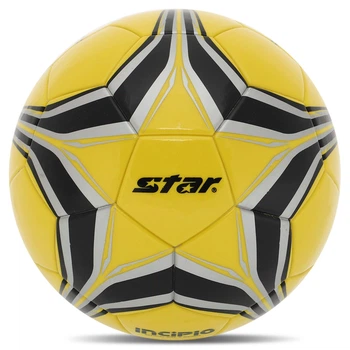 Мяч футбольный STAR INCIPIO SB6405C №5 PU желтый-серый