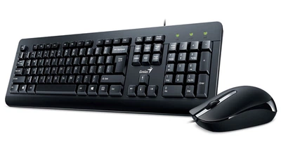 Комплект Genius KM-160 UKR (31330001419) USB Black (31330001419)