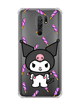 Чохол з потовщеними кутами на Xiaomi Redmi 9 Куромі (принт 390)