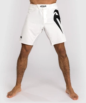 Шорты для ММА Venum Light 5.0 Fightshorts White Black (VENUM-05103-210-XXL)