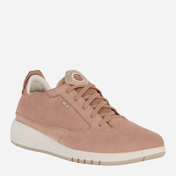 Sneakersy damskie zamszowe Geox D02HNA00022-C8007 38 Różowe (8050036830098)