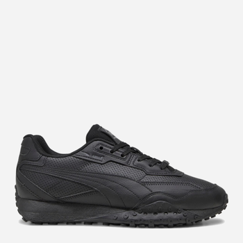 Buty sportowe męskie skórzane Puma Blktop Rider Leather 39382302 42.5 Czarne (4065454925022)