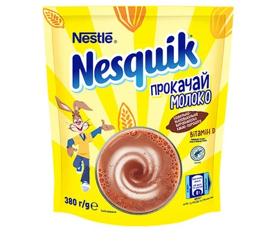 Какао Nesquik Nestle Опті-Старт 380г