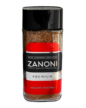 Кава розчинна Zanoni Premium 200г