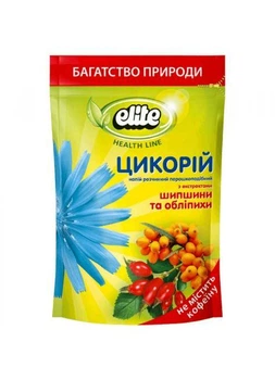Цикорій Elite шипшина та обліпиха розчинний 100г