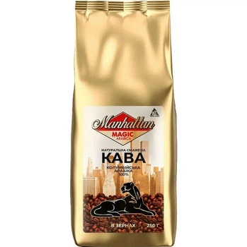 Кава в зернах Manhattan 250 г