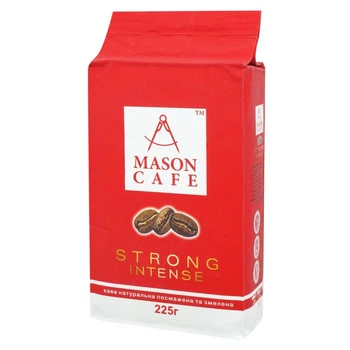 Кава Галка Mason Strong intense мелена 225г