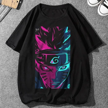 Футболка Наруто Naruto uzumaki PG03478 goodreclama XL Чорний