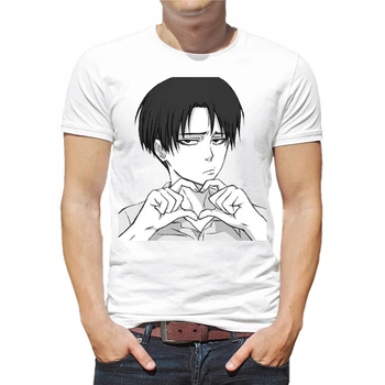 Футболка Attack on Titan Атака титанів, Аккерман PG03696 goodreclama XL Білий