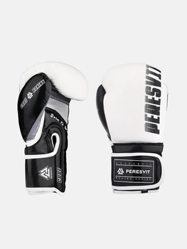 Боксерські рукавиці Core Boxing Gloves White Black 12 oz Колір Чорний (501271-581-12oz)