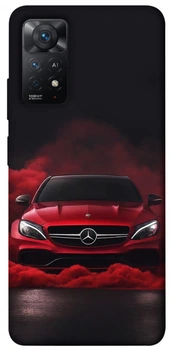 TPU чохол Demsky Red Mercedes для Xiaomi Redmi Note 11 Pro 4G/5G