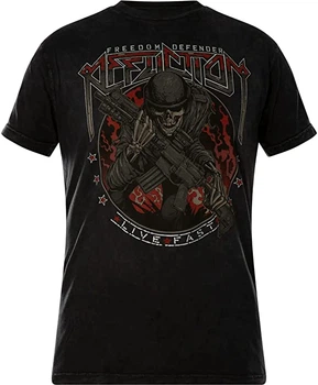 Футболка Affliction FD Trailblazer Tee Black Lava Wash (A24581-XL)