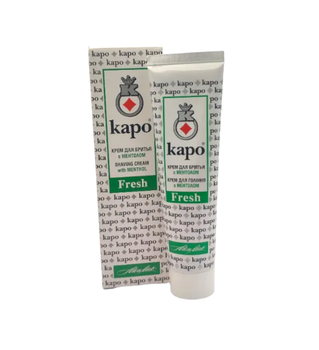 Крем для гоління Alen Mak Каро fresh (зелений) 100 мл. 6951