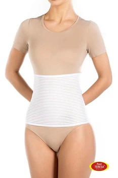 Післяпологовий бандаж Pani Teresa (PT 0104_white), 24 см (L)