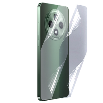 Протиударна гідрогелева плівка Hydrogel Film для Oppo Reno12 F 5G на задню панель, Transparent