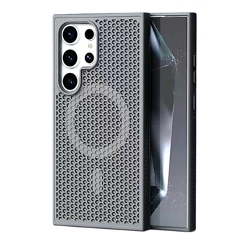 Чехол накладка TPU + PC AeroCool with MagSafe для Samsung Galaxy S23 FE 5G grey