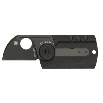 Ніж Spyderco Dog Tag Carbon Fiber (m410899)