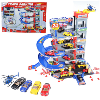  Parking garaz Woopie Toys z akcesoriami (0716053830456)