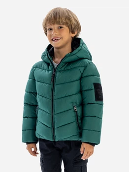 Дитяча демісезонна стьобана куртка для хлопчика Minoti 19coat48 41101JNR 92-98 см Зелена (5063025309782)