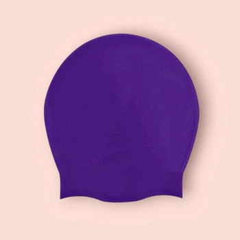 Шапочка для плавания для длинных и объемных волос (дреды) Violet XL BAX 160511