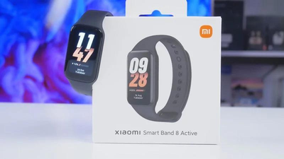 Фітнес-браслет Xiaomi Mi Smart Band 8 Active Black (BHR7422GL)