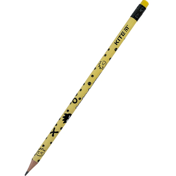 Олівець графітний з гумкою Kite Bad Badtz-Maru HK24-056-2 4063276208101