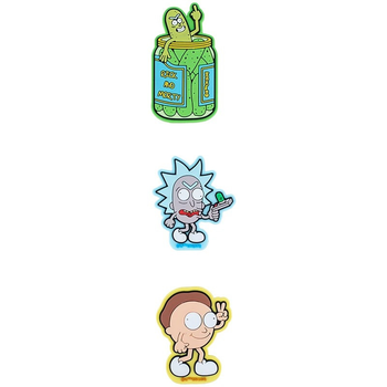 Набір бейджів на липучці Kite Rick and Morty RM24-3012, 3 шт. 25x10x1.7