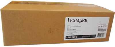 Коробка для відпрацьованого тонера Lexmark C540X75G 18000 аркушів (734646074148)