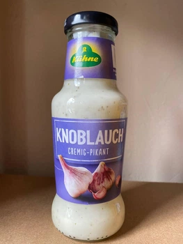 Соус часниковий Kuhne Knoblauch 250мл. Німеччина