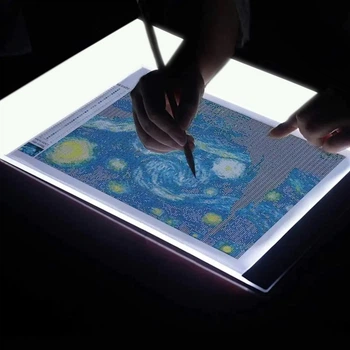 Графический LED Планшет A3 SHLab для Алмазной Мозаики SH-GJ024 47x34,5 см (35362)