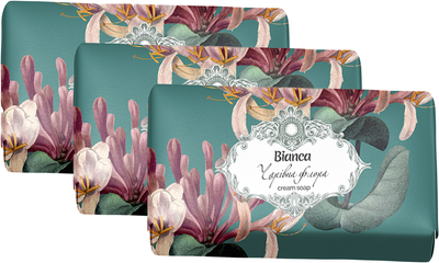 Упаковка твердого мыла Bianca Волшебная флора 200 г x 3 шт (2301000481676)