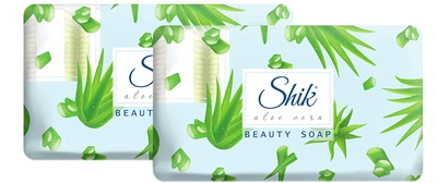 Упаковка крем-мыла Shik Aloe Vera 5х70 г x 2 шт (2301000481959)