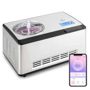 Розумна морозивниця Klarstein Dolce Bacio Smart Машина для приготування морозива 180 Вт