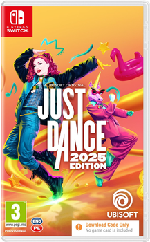 Gra Nintendo Switch Just Dance 2025 (Kod aktywacyjny w pudełku) (3307216295754)