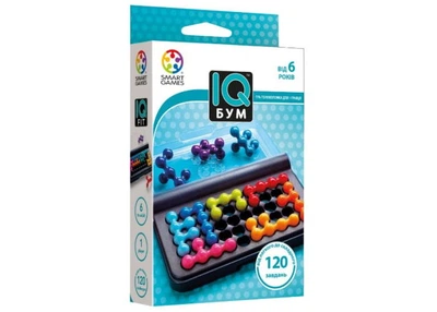 smart girls 01-10+extra+return+ちんかめベスト Настольная игра Smart IQ Бум (IQ-Fit) (укр.) (SG423UKR) – фото