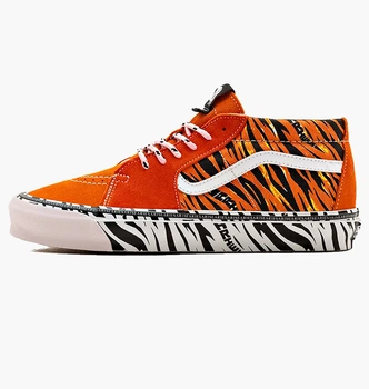 Кеди Vans Vault By Aries Tiger Sk8-Mid Lx Orange VN0A4BVC9WW 36.5