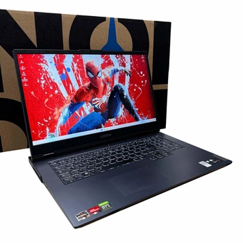 Игровой ноутбук Lenovo Legion 5 (17ACH6H)/ 17.3" FullHD, IPS 144 Hz/ AMD Ryzen 5 5600H (6 ядер/ 12 потоков)/ NVIDIA GeForce RTX 3060 (6GB, GDDR6)/ 16 GB/ 512 GB NVME (Б/У)