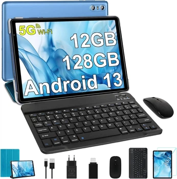 Планшет 10.1" Sebbe S22 6+6/128Gb 8 ядер Android 13 6000mAh Синий Б/В