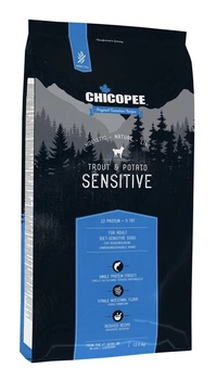 Сухий корм Chicopee HNL Dog Sensitive Trout & Potato з фореллю для собак з чутливим травленням, 12 кг