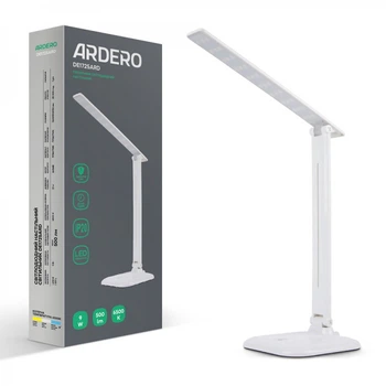 Настольный светодиодный светильник Ardero DE1725ARD 9 W 6500K белый