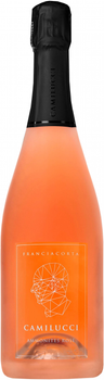 Ігристе вино Stefano Camilucci Franciacorta Brut Rose Ammonites рожевий брют 0.75 л 12.5% ​​(8055519240029)