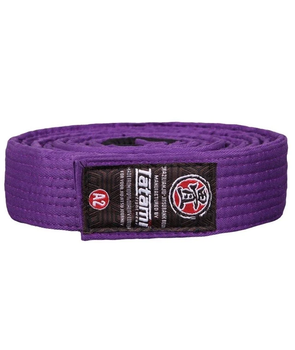 Пояс для кімоно Tatami Adult BJJ Rank Belt All Colours Purple (TTM-BTBJJRAC-PU-A0)