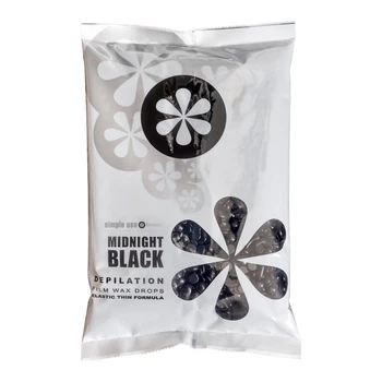 Пленочный воск для депиляции в гранулах Simple Use Beauty MIDNIGHT BLACK, 800 г
