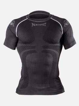 Компрессионная футболка 3D Performance Compression T-shirt Black S/M Цвет Черный (PRush-ss-BK-S/M)