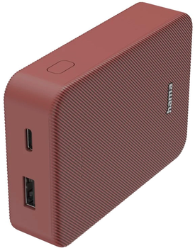 Powerbank Hama Color 10 10000 mAh Red (4047443514769)