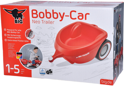 Przyczepa BIG Bobby Car Neo Trailer Czerwona (4004943562669)